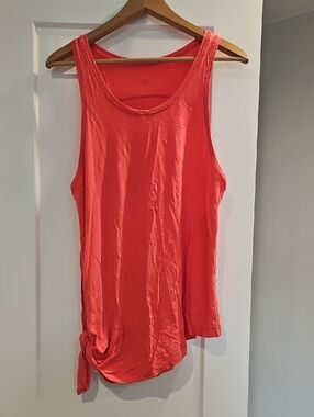 Lululemon Coral Tie-Hem Tank Top